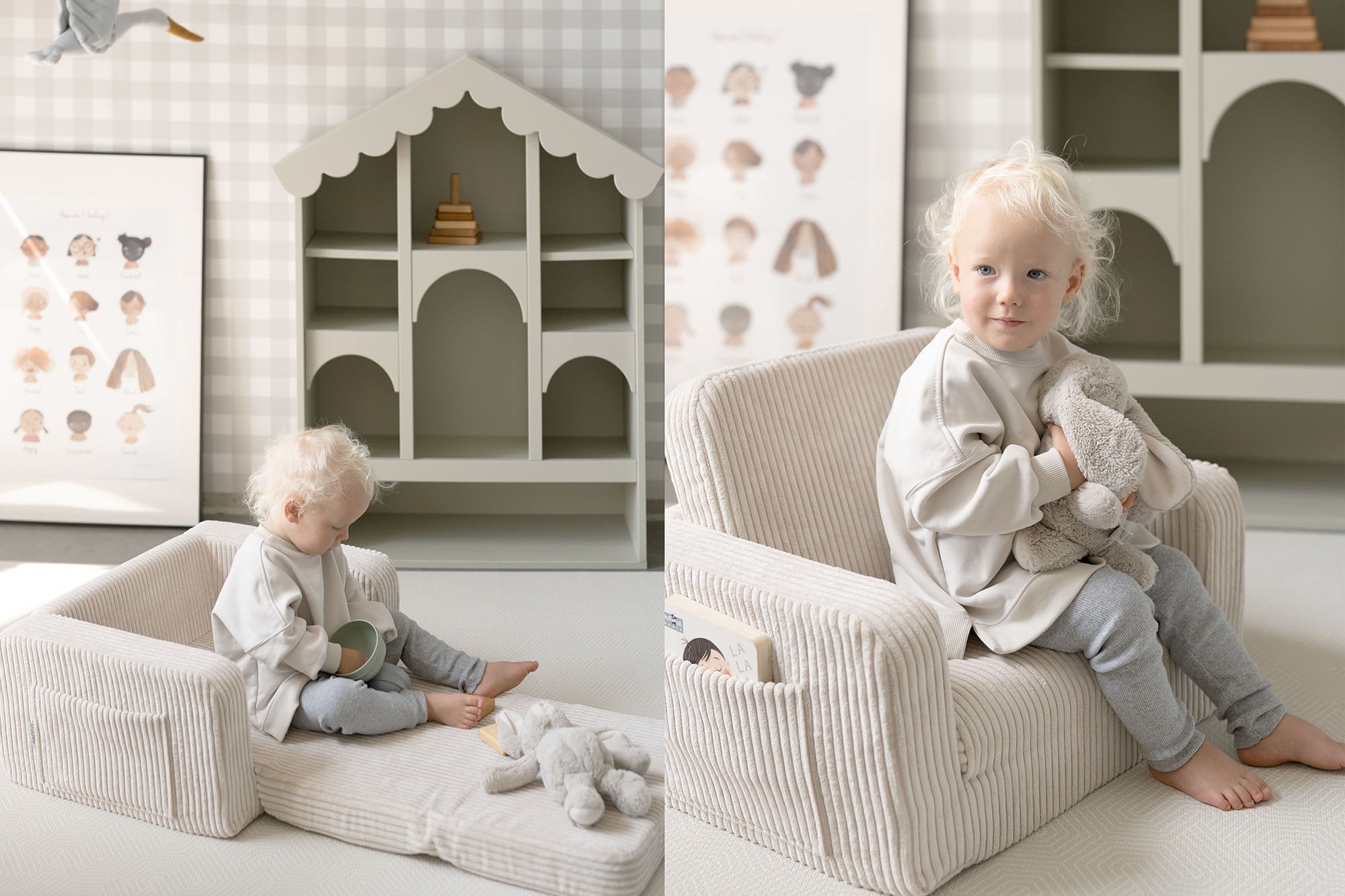 Lumi Chair Corduroy Vanilla