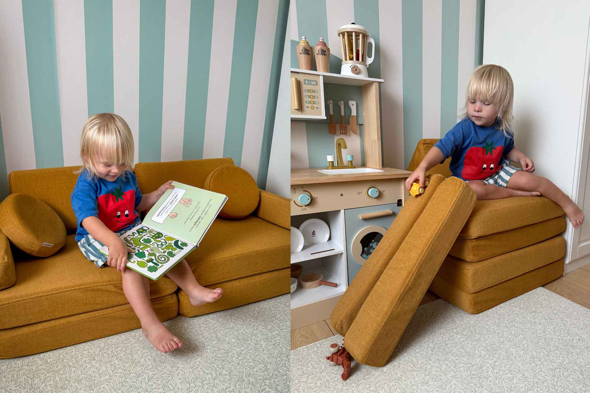 Shappy Original Play Sofa Mini Mustard