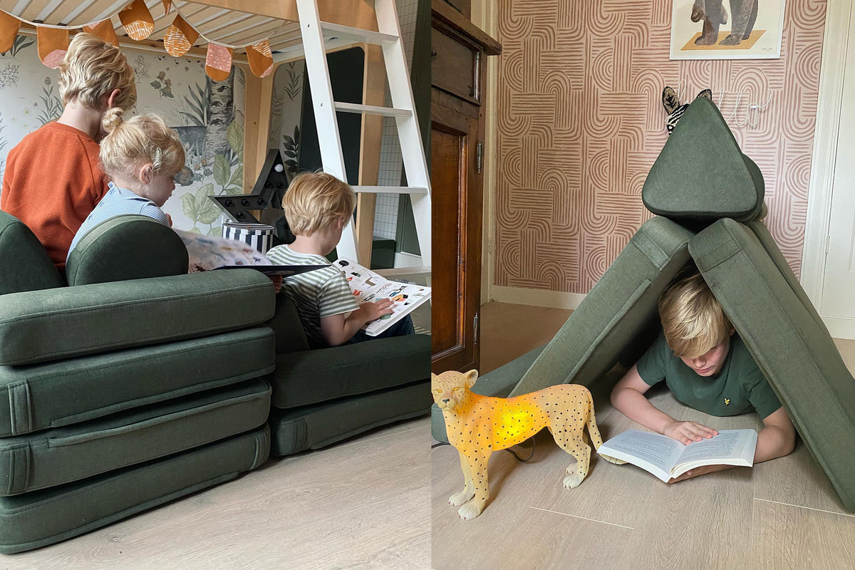 Shappy Original Play Sofa Bottle Green