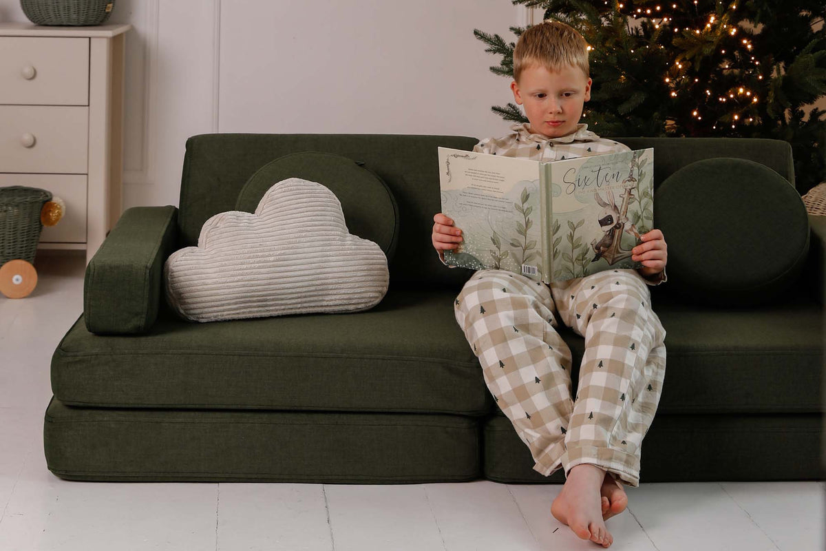 Shappy Cloud Cushion Corduroy Vanilla