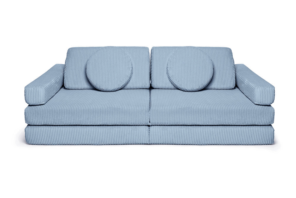 Shappy Play Sofa Pure Corduroy Sky Sugar